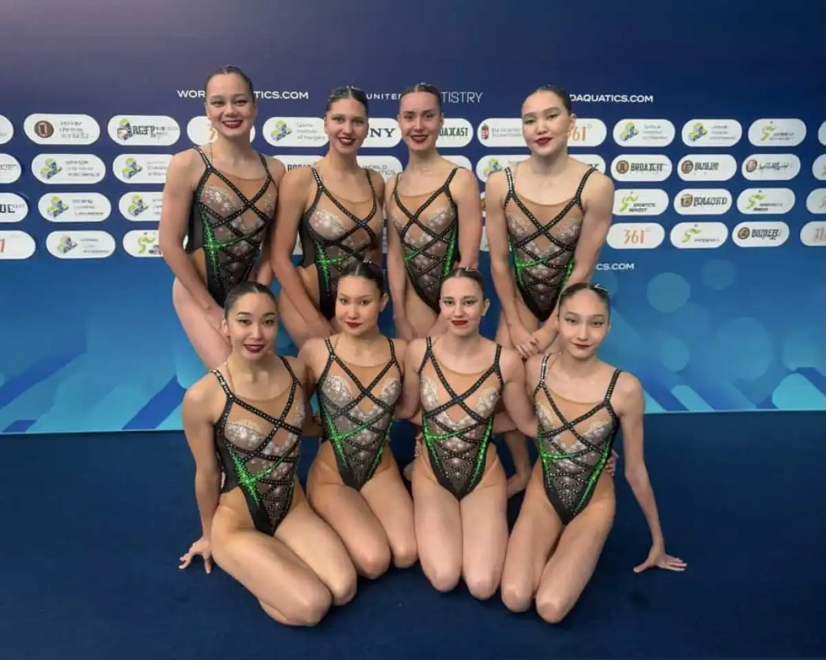 Казахстан вошел в топ-10 на юниорском чемпионате мира по артистическому плаванию