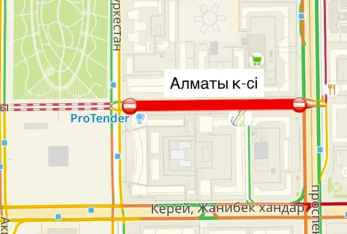Участок улицы Алматы закроют до конца года из-за строительства тоннеля в Астане