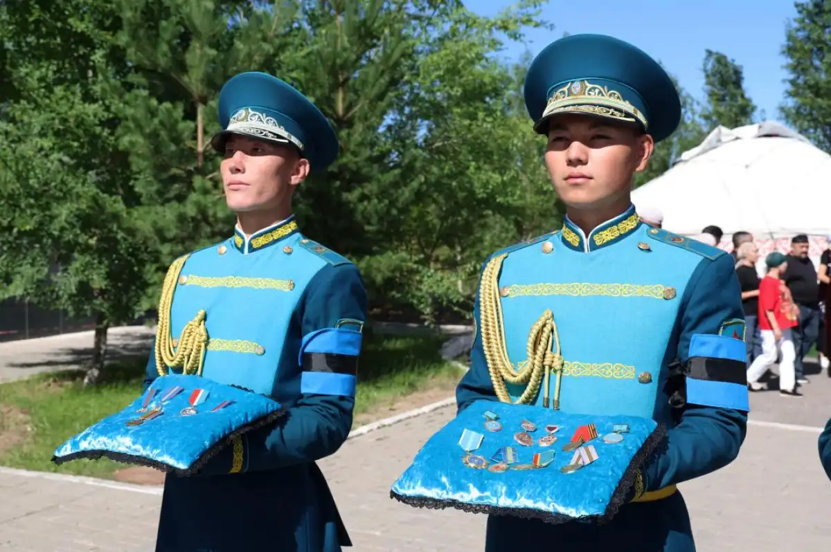 В Астане простились с ветераном войны Рзагулом Байкешевым