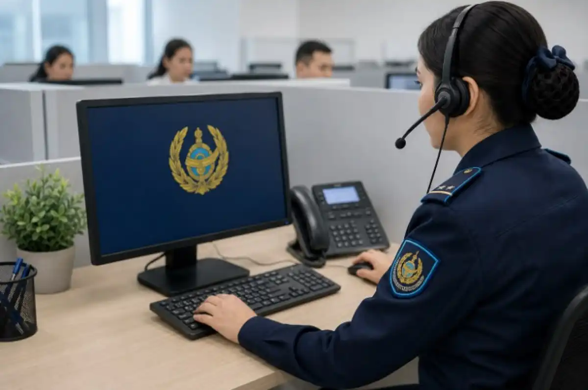 Более 33 тысяч обращений поступило в полицию Астаны через единую систему приема сообщений