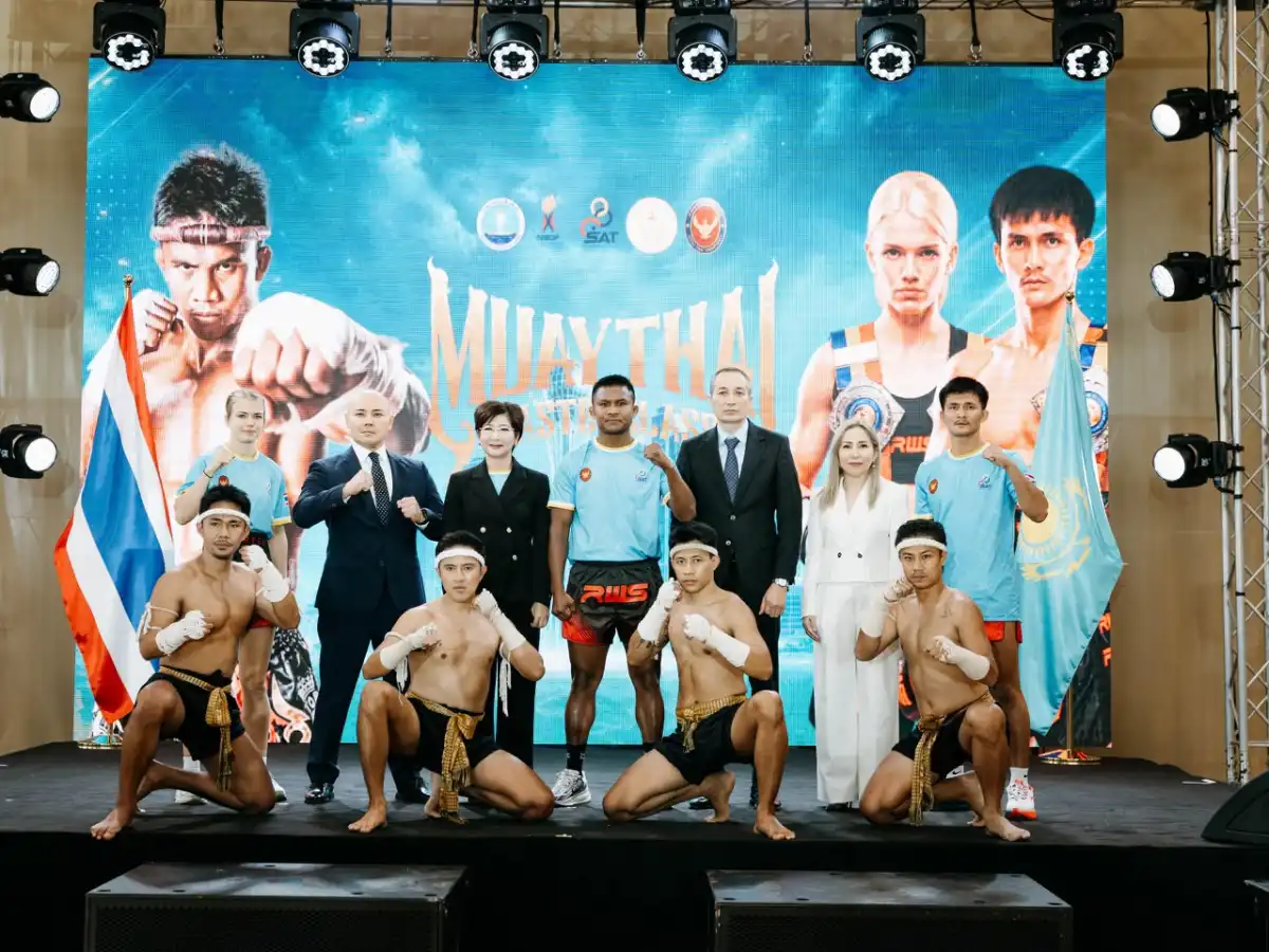 В университете Астаны стартовал международный мастер-класс по муайтай Muaythai Masterclass