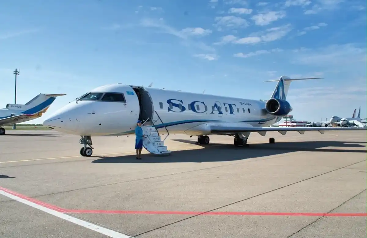 Состоялся запуск регулярного авиарейса из Астаны в Аркалык