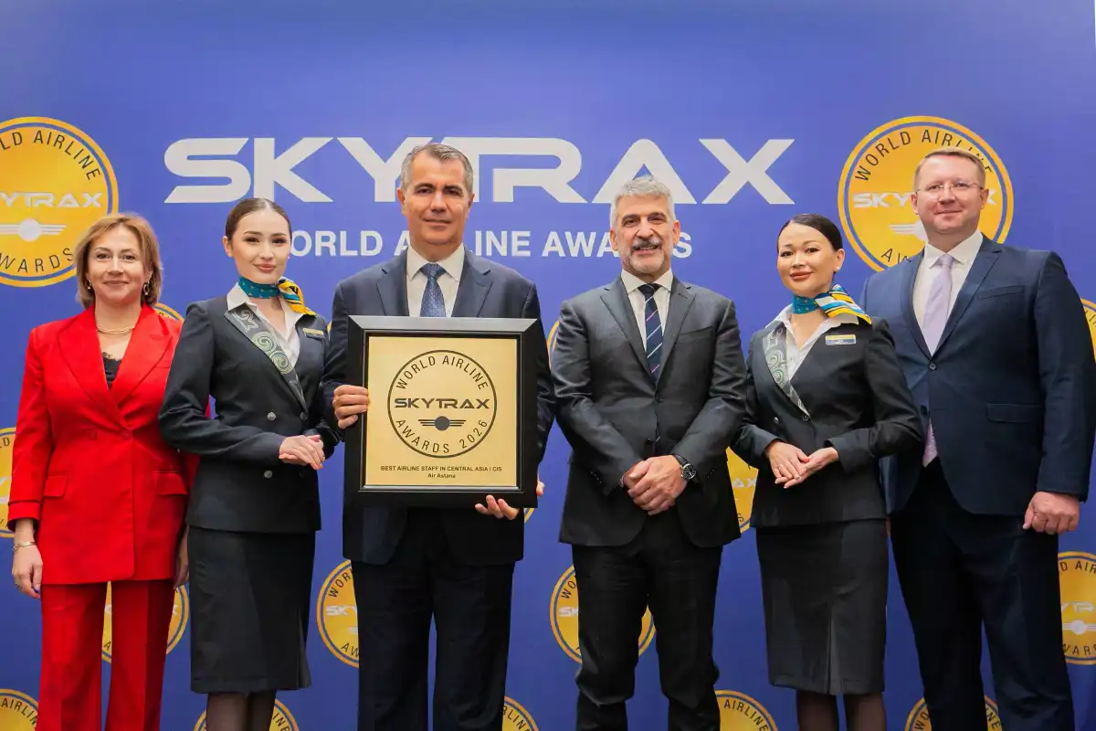 Казахстанская авиакомпания получила 2 награды на World Airline Awards 2026