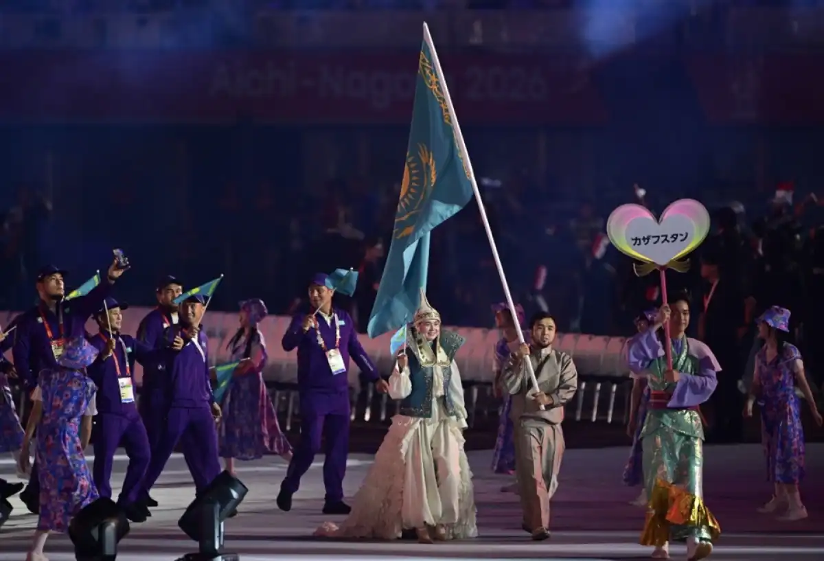 Сборная Казахстана вышла 15-й на параде спортсменов Азиатских игр – 2026