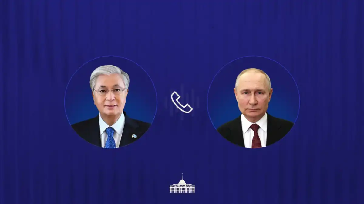 Касым-Жомарт Токаев переговорил по телефону с Владимиром Путиным