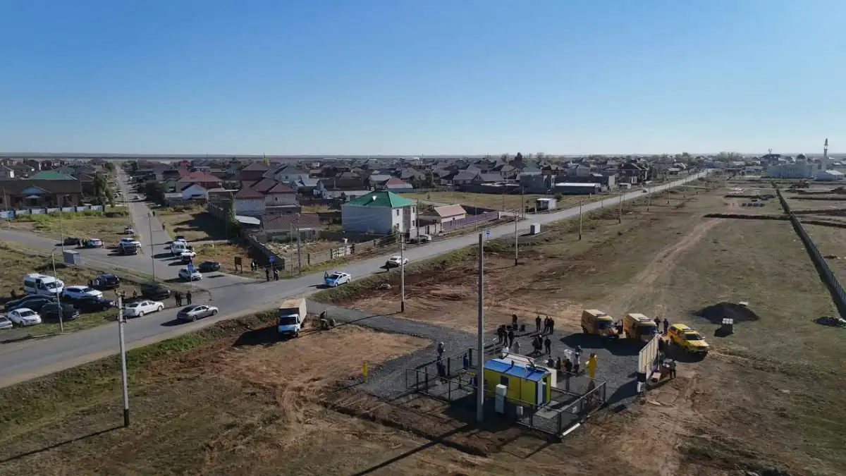 Более 700 домов подключили к газу в селе под Астаной