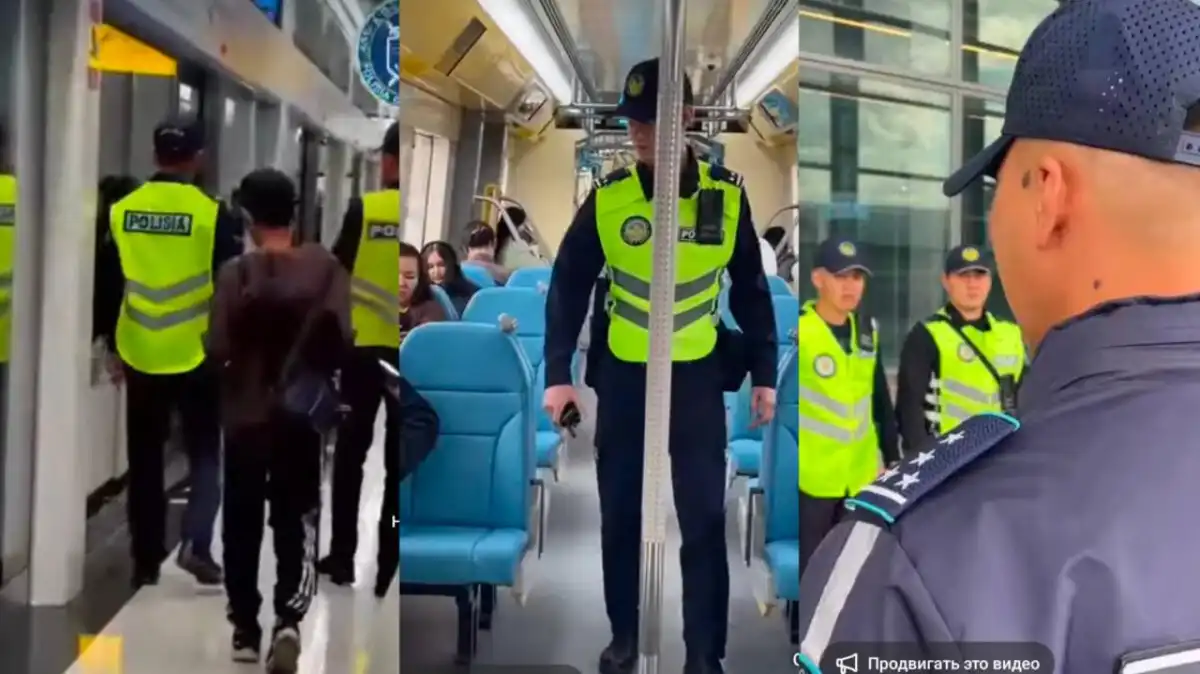 41 правонарушение выявили полицейские на объектах LRT в Астане
