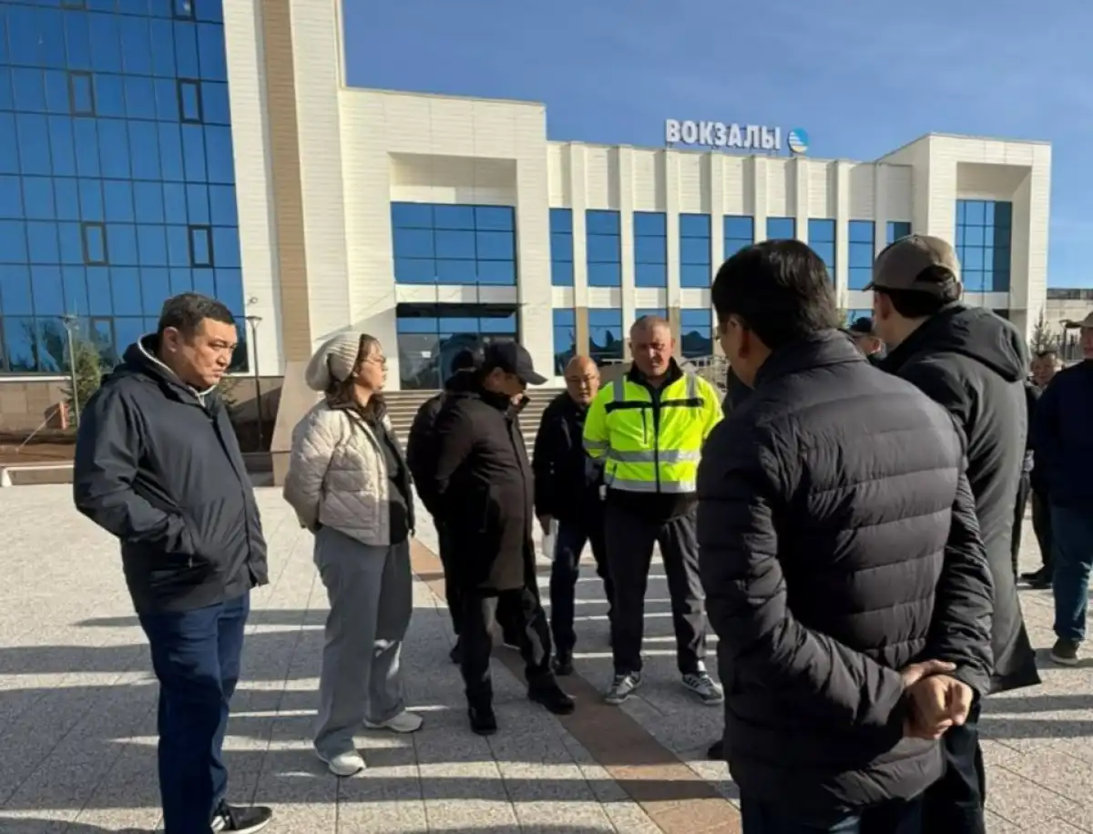 Реконструкция вокзала Астана-1: вице-министр транспорта посетил стройплощадку