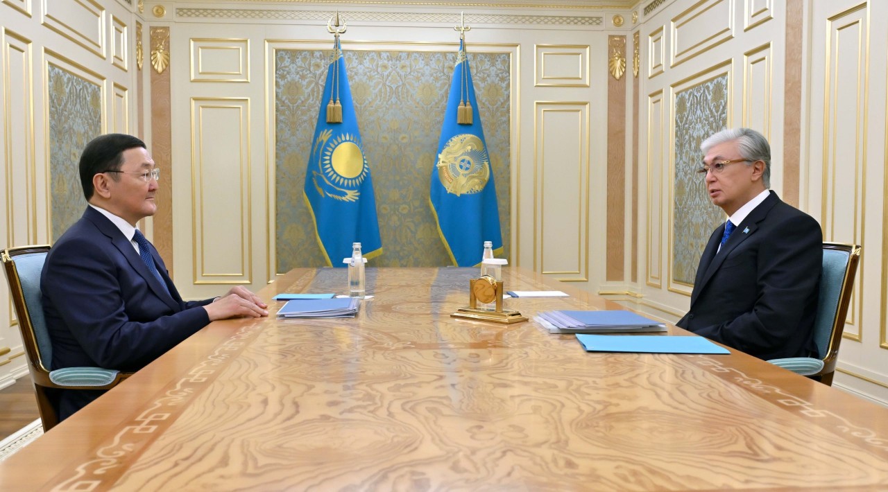 Президент принял Генерального прокурора Берика Асылова